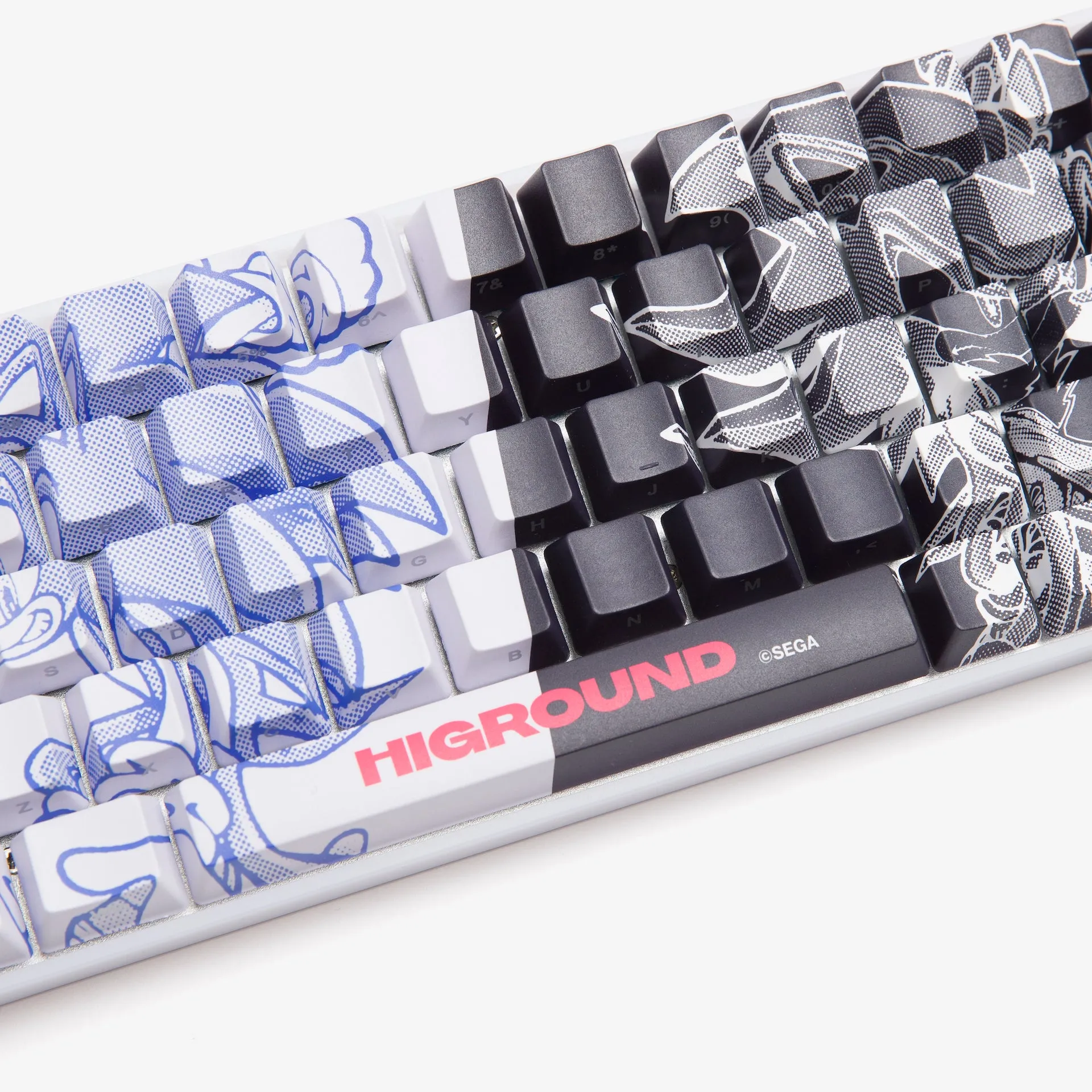 Sonic x Higround Adventure 68 Keycap set - 65% Size