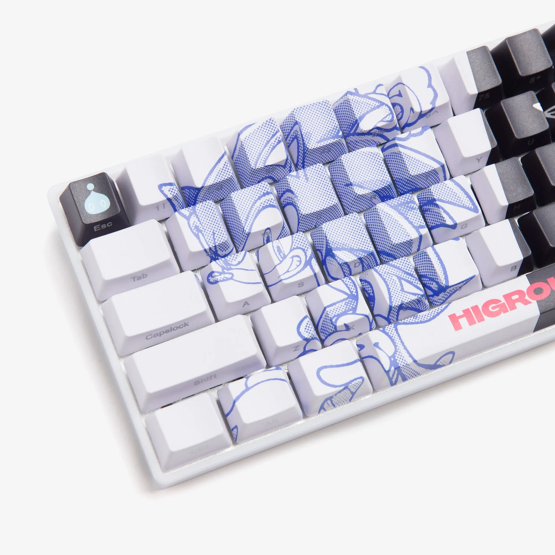 Sonic x Higround Adventure 68 Keycap set - 65% Size