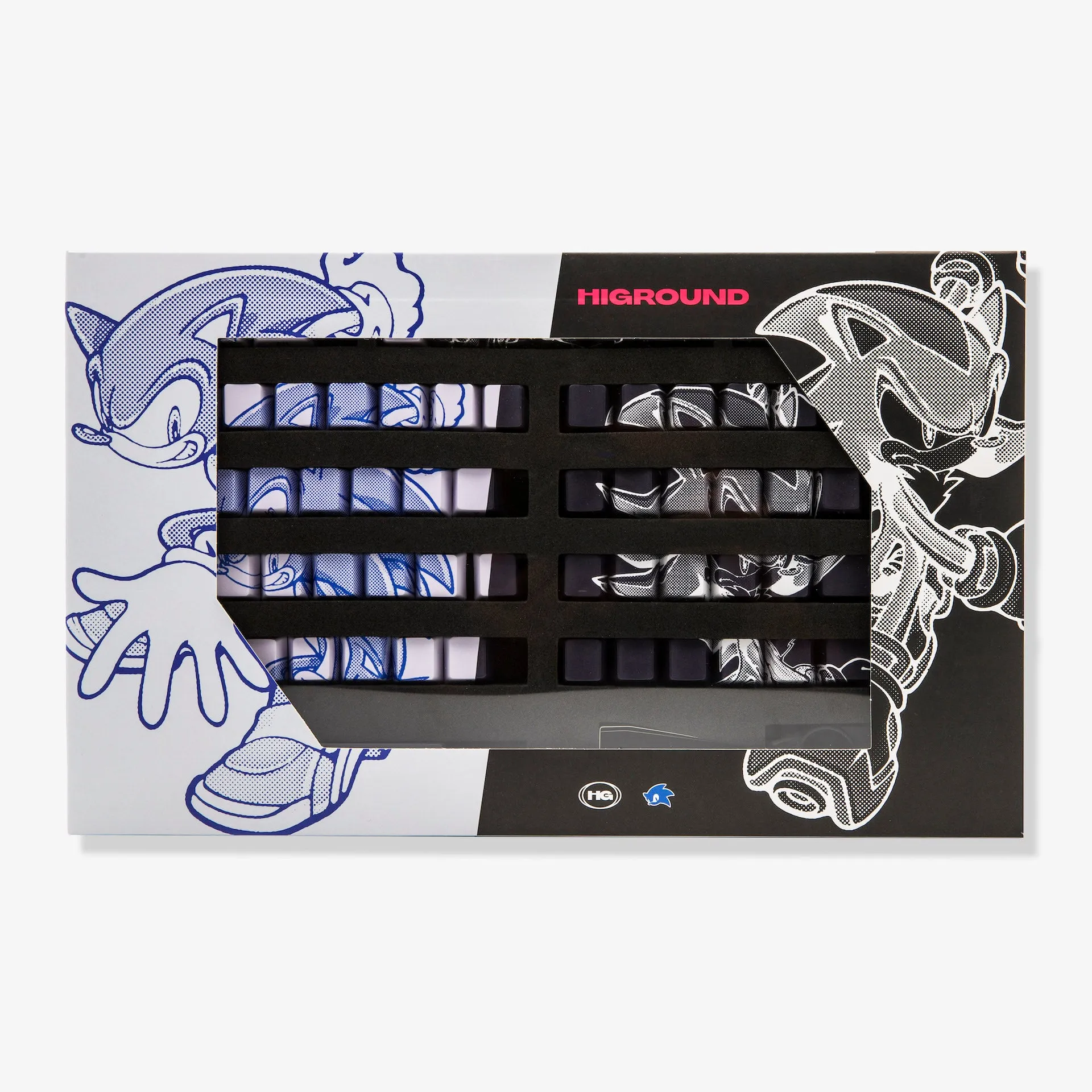 Sonic x Higround Adventure 68 Keycap set - 65% Size