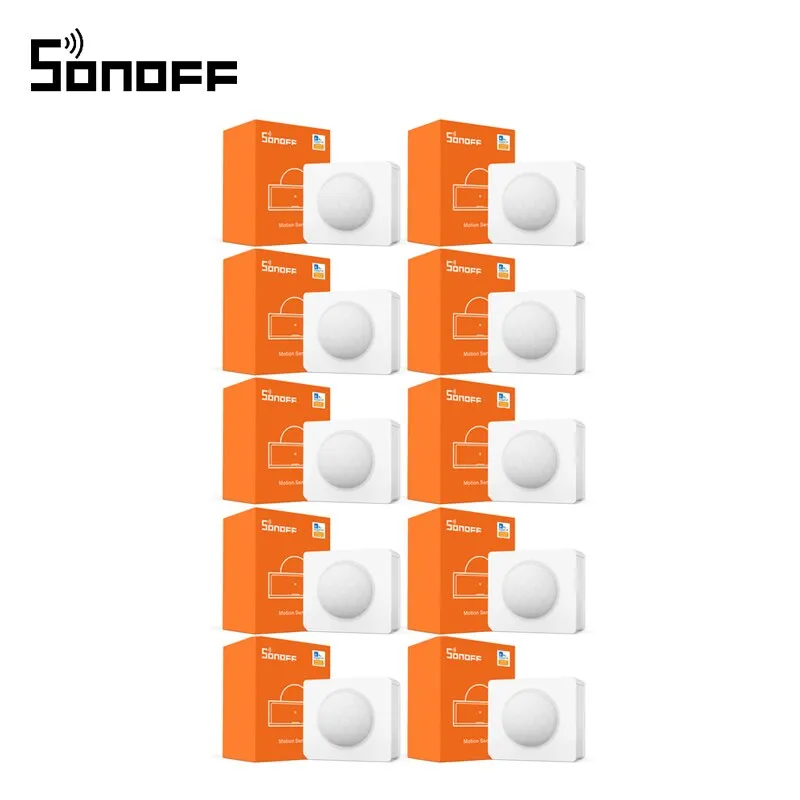 SONOFF ZigBee Motion Sensor for Smart Homes: Motion Detection, Alarm Trigger, ZBBridge compatibility with eWelink, Alexa and Google Home