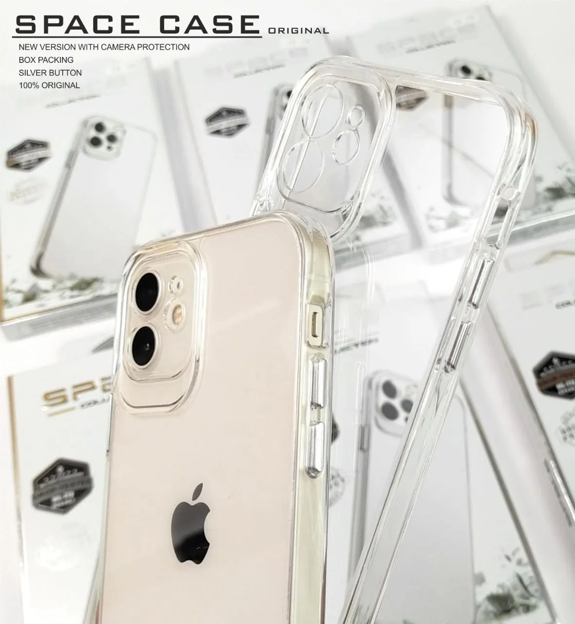 Space Transparent Hard Case For Poco