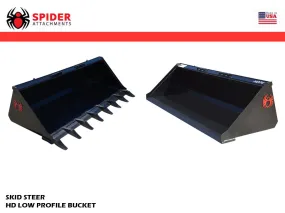 SPIDER heavy duty low profile buckets