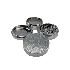 Stainless Steel Herb Grinder (Silver)