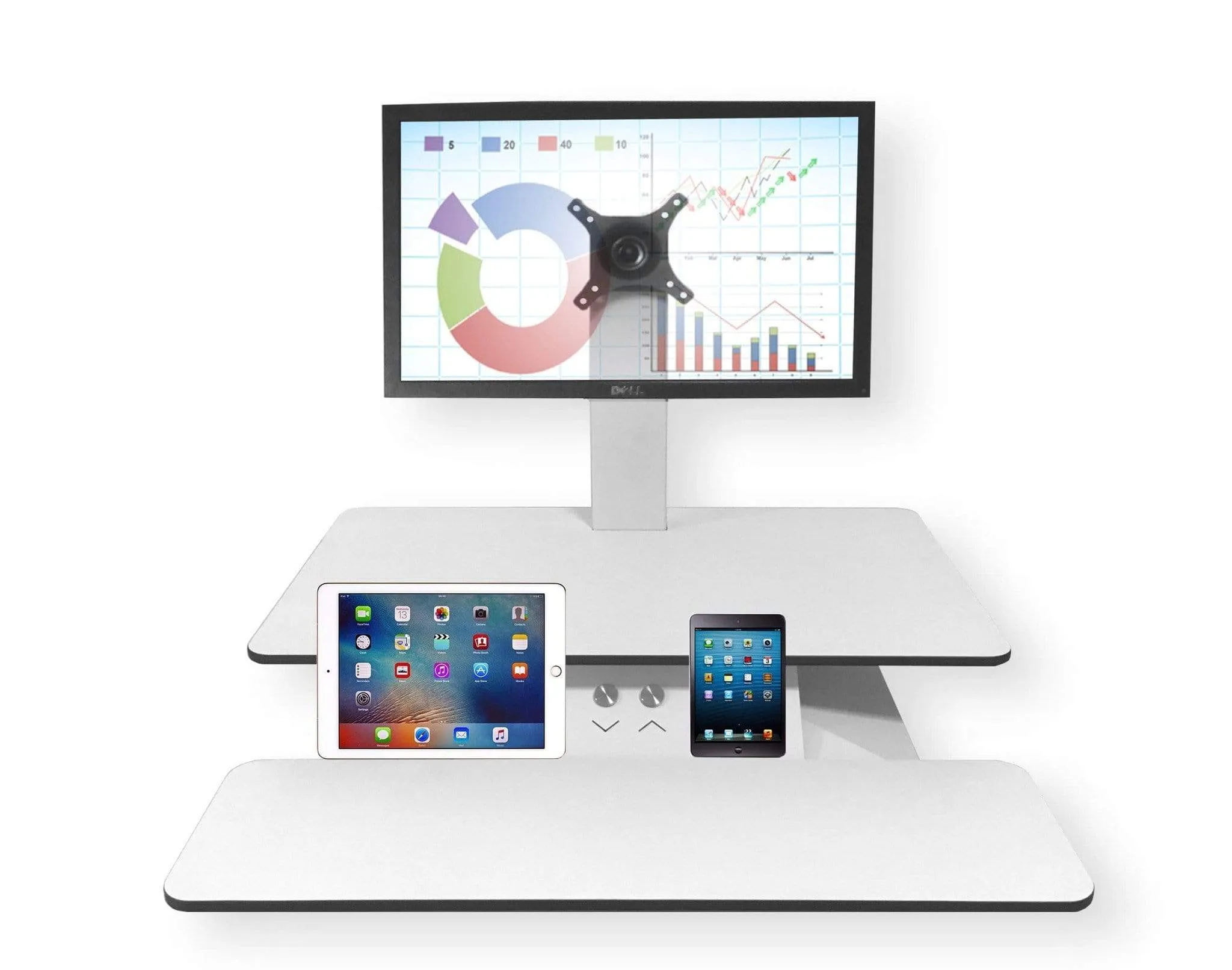 Standesk Electric Sit Stand Desk Dual Surface