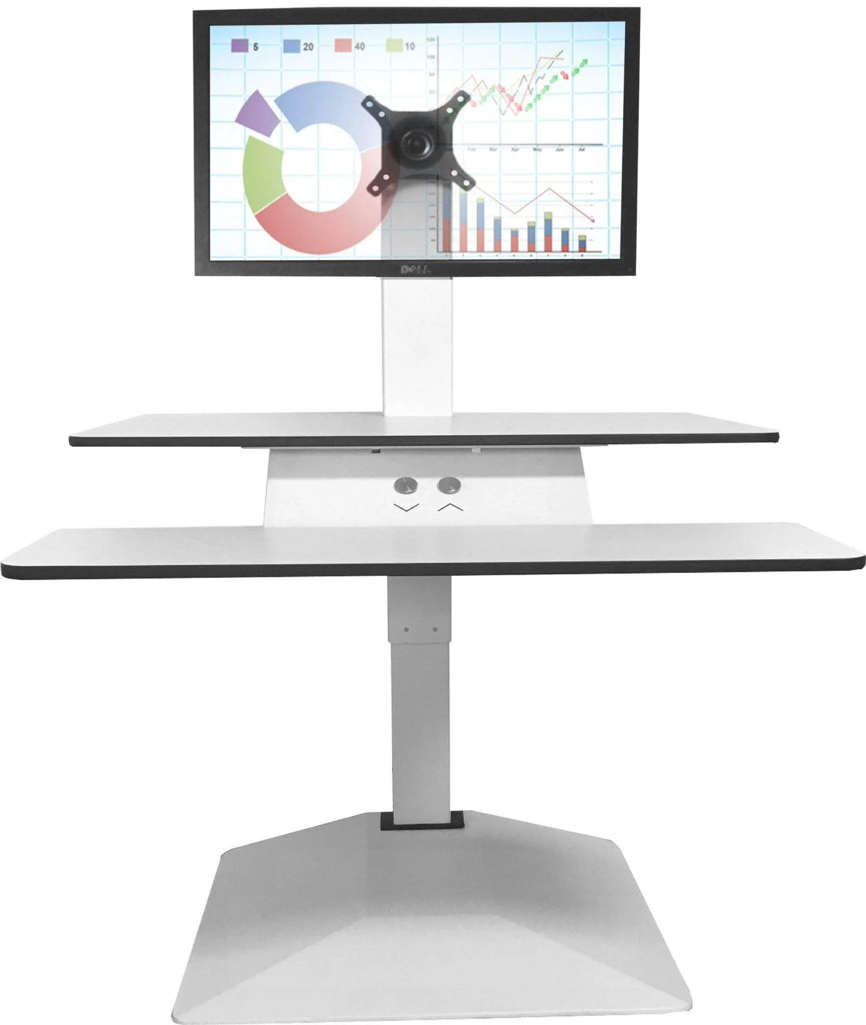 Standesk Electric Sit Stand Desk Dual Surface