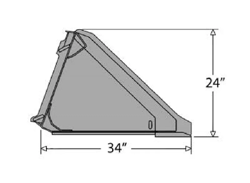 STAR extreme duty skid steer buckets