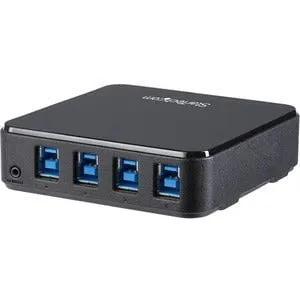 StarTech.com 4X4 USB 3.0 Peripheral Sharing Switch - Micro USB - External - 8 USB Port(s) - 8 USB 3.0 Port(s)