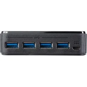 StarTech.com 4X4 USB 3.0 Peripheral Sharing Switch - Micro USB - External - 8 USB Port(s) - 8 USB 3.0 Port(s)