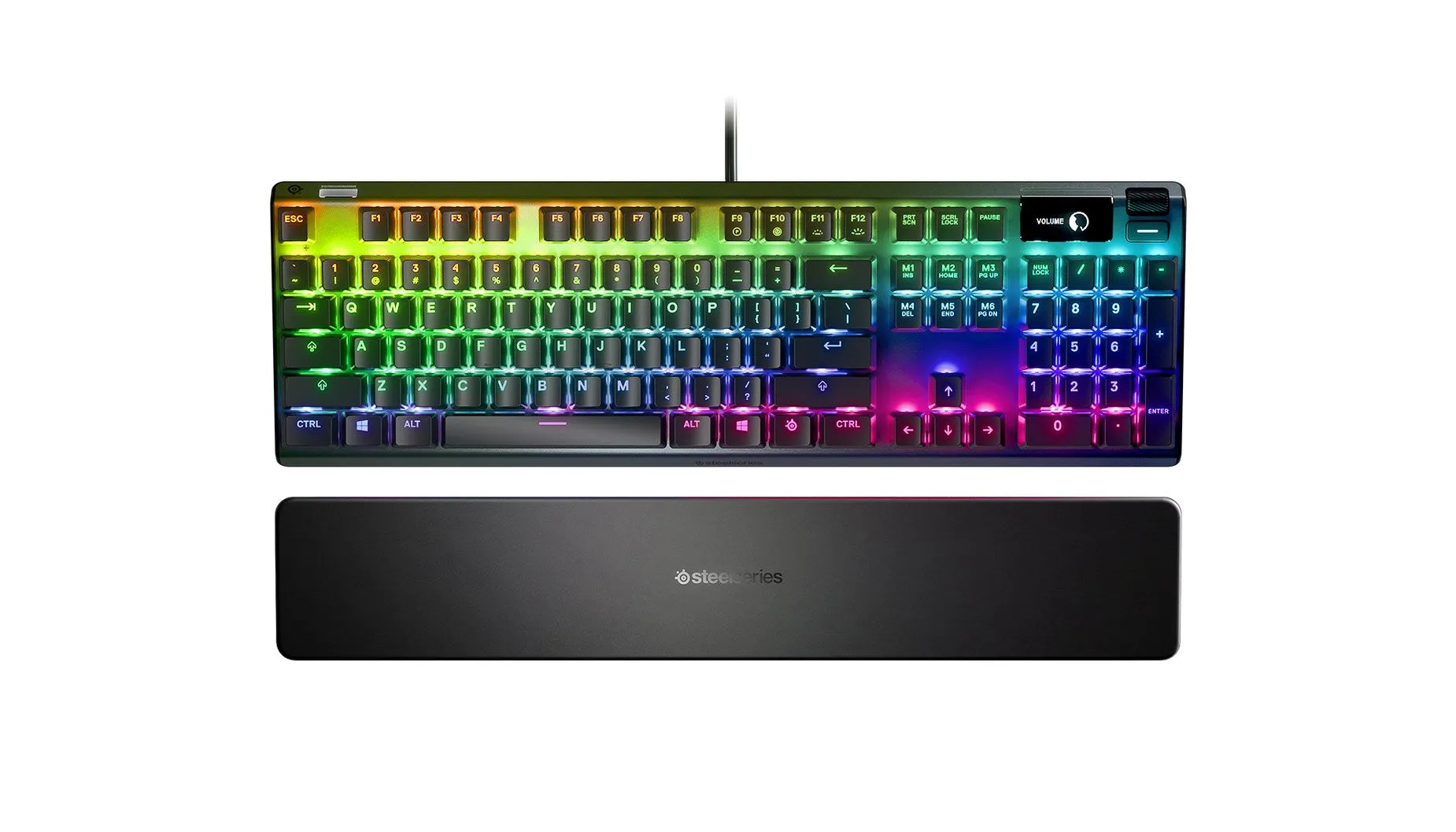 Steelseries Apex 7 Gaming Keyboard, Steelseries Qx2 Brown, Rgb - Black