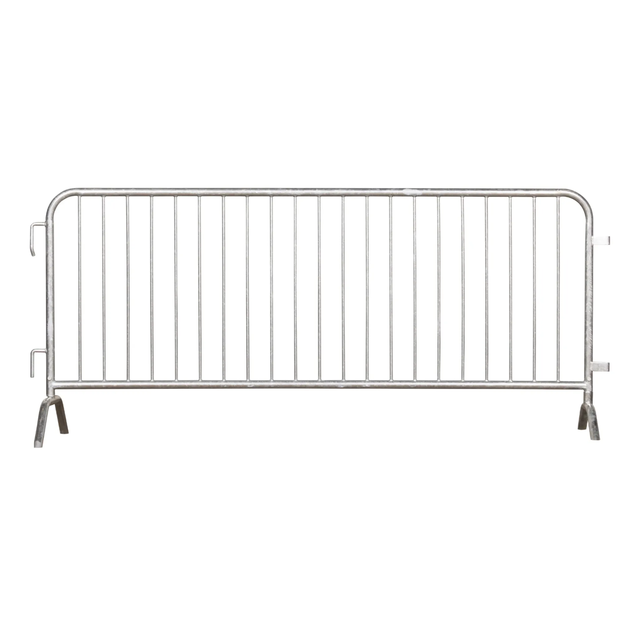 *SUPER BUY* Pack of (20) Heavy Duty Interlocking Steel Barricades, 8.5 Ft.