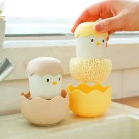 Surprise Egg Kitchen Cleaning Brush