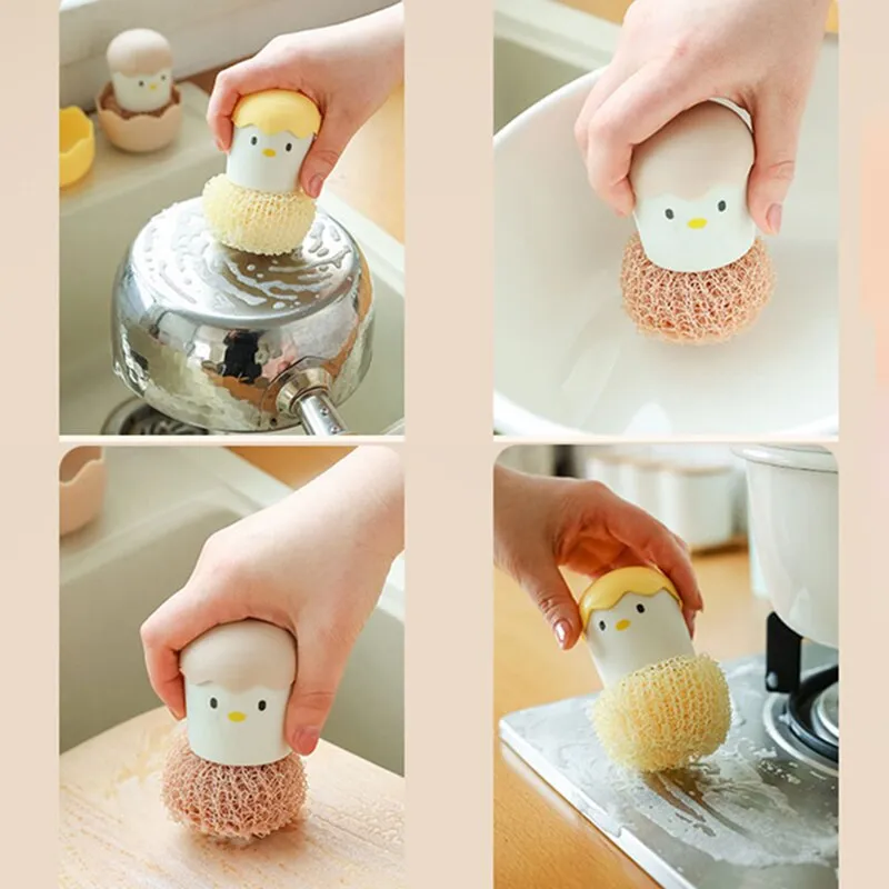 Surprise Egg Kitchen Cleaning Brush