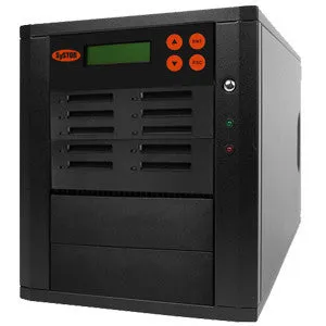 SySTOR 1:9 Multiple CFast (Compact Fast) Memory Card Duplicator / Drive Copier 150MB/sec- (SYS-CFast-9)