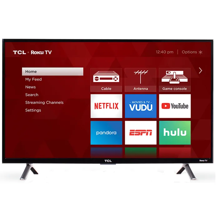 TCL LED Smart Full HD TV 32 Inches   Full keyboard Remote 32S6