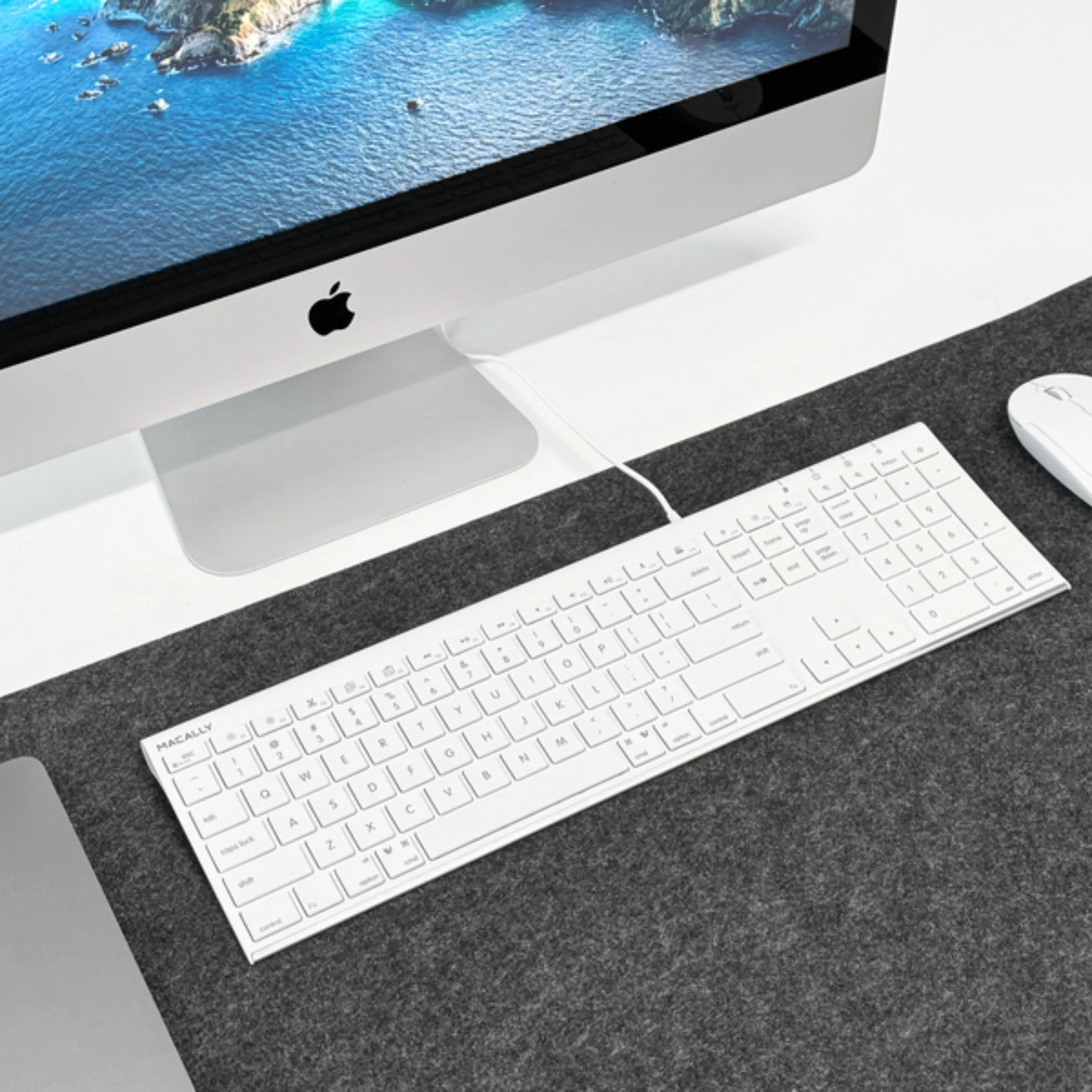 The Everyday USB Wired Keyboard for Mac (White)