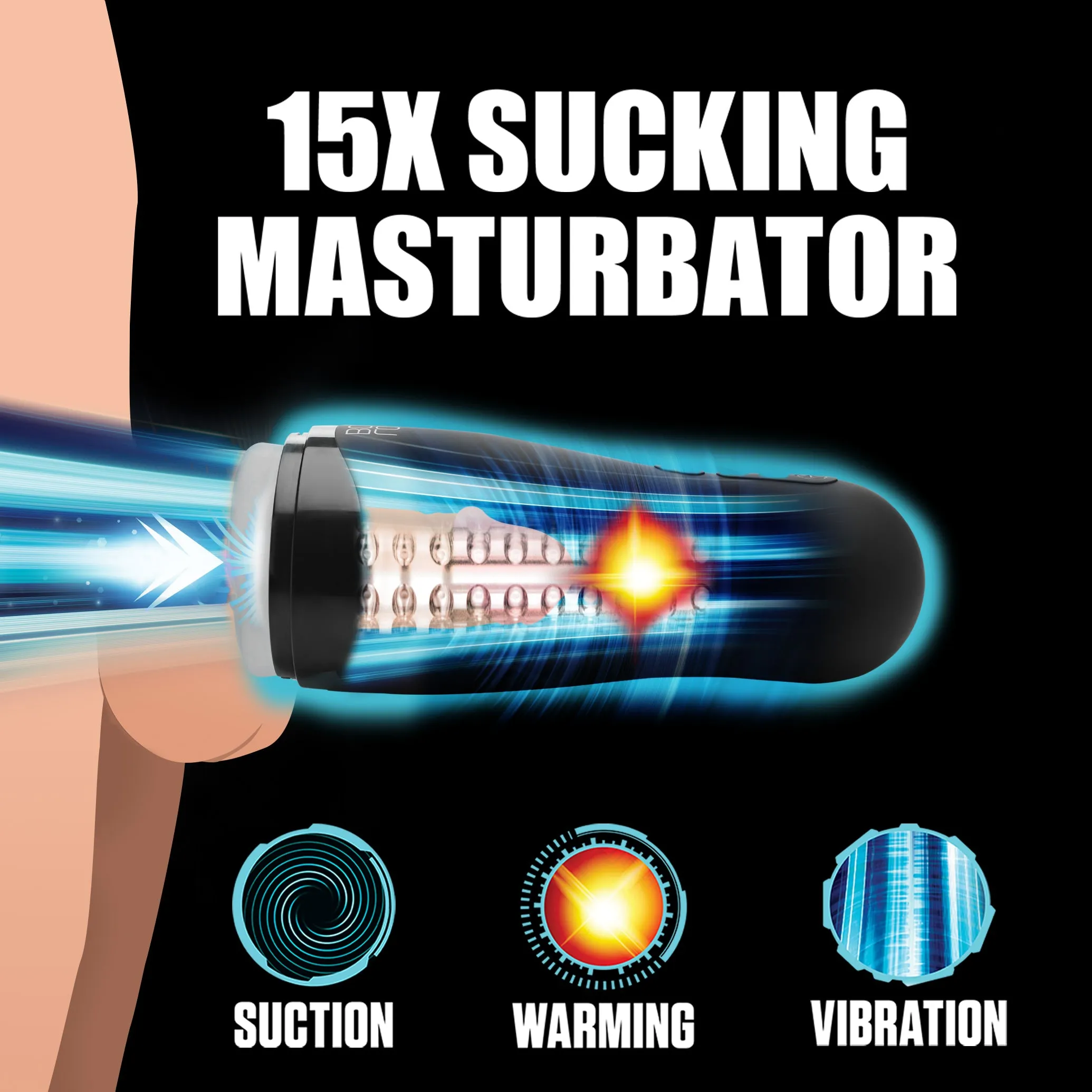 The Milker 15x Sucking Masturbator