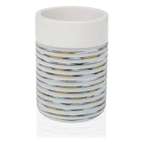 Toothbrush Holder Plastic White/Grey