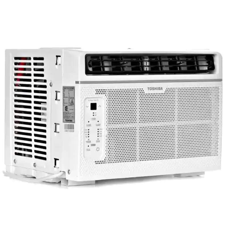 Toshiba 6,000 BTU 115-Volt Window Air Conditioner with Remote in White (RAC-WK0612CRRU)