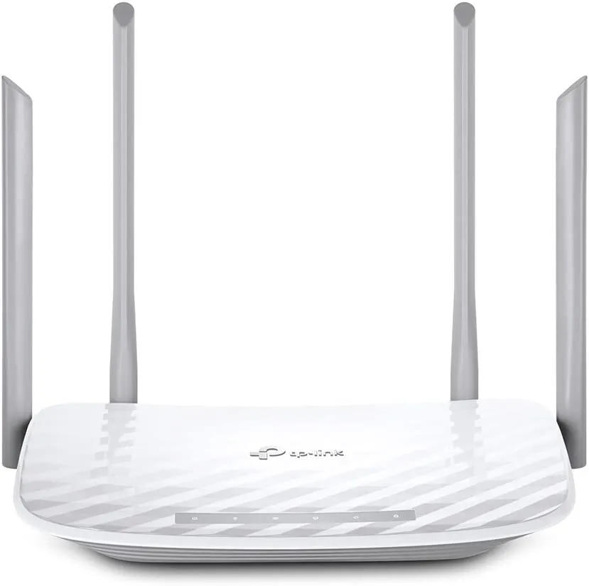 TP-LINK Archer A5 Wi-Fi Router, AC1200 (867 300) Wireless Dual Band 10/100 Cable Router, 4-Port RJ45, Access Point Mode