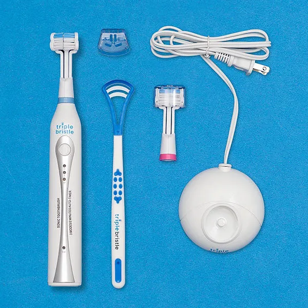 Triple Bristle Original 3-sided Sonic Electric Toothbrush