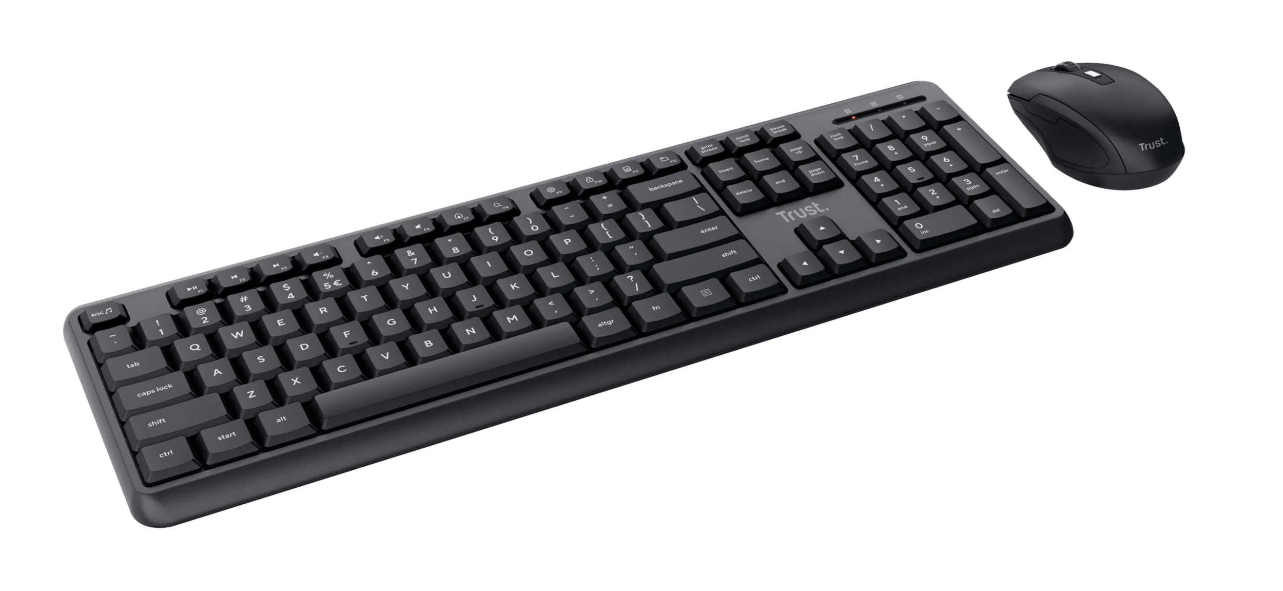 Trust Ody Keyboard Rf Wireless Qzerty English Black