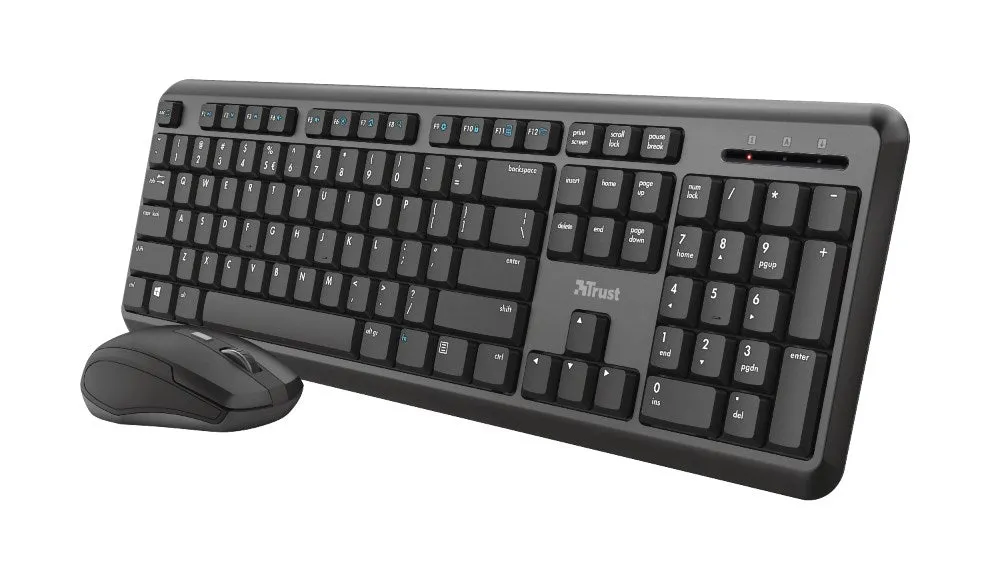 Trust Ody Keyboard Rf Wireless Qzerty English Black