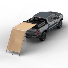 Tuff Stuff Overland Truck or Car Awning Shade Wall-4.5x6 Feet-Tan