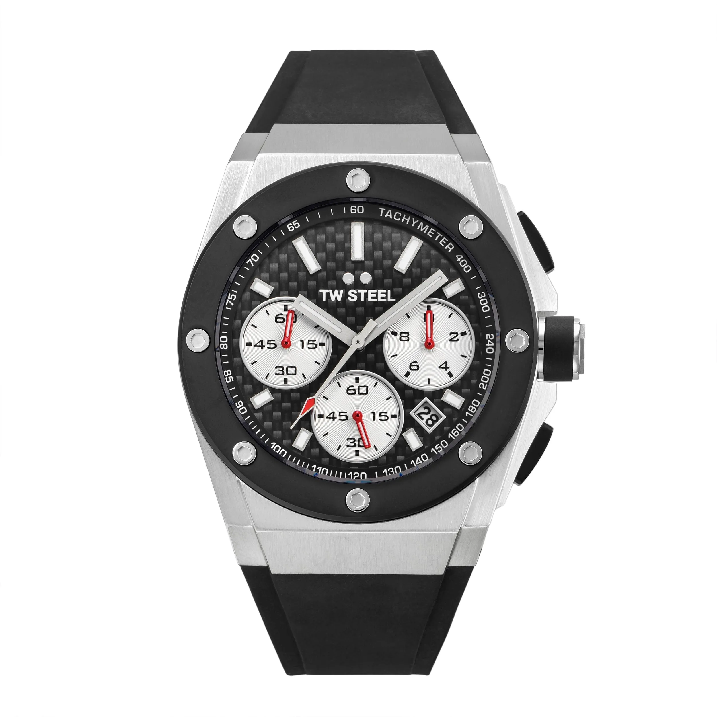 TW Steel Men's CEO Tech 44mm Quartz Chronograph Watch CE4019