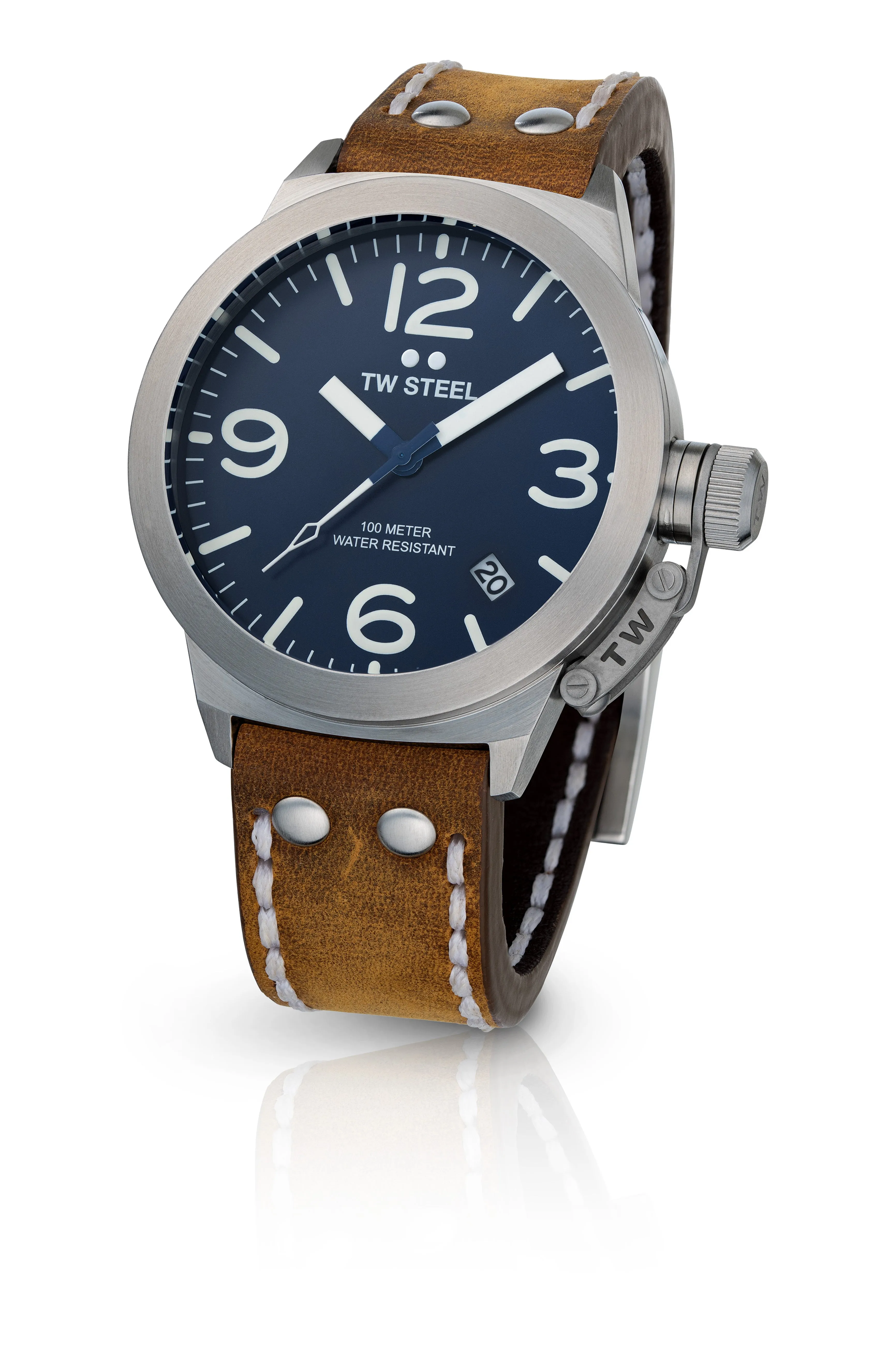 TW Steel Watch Canteen Blue CS102