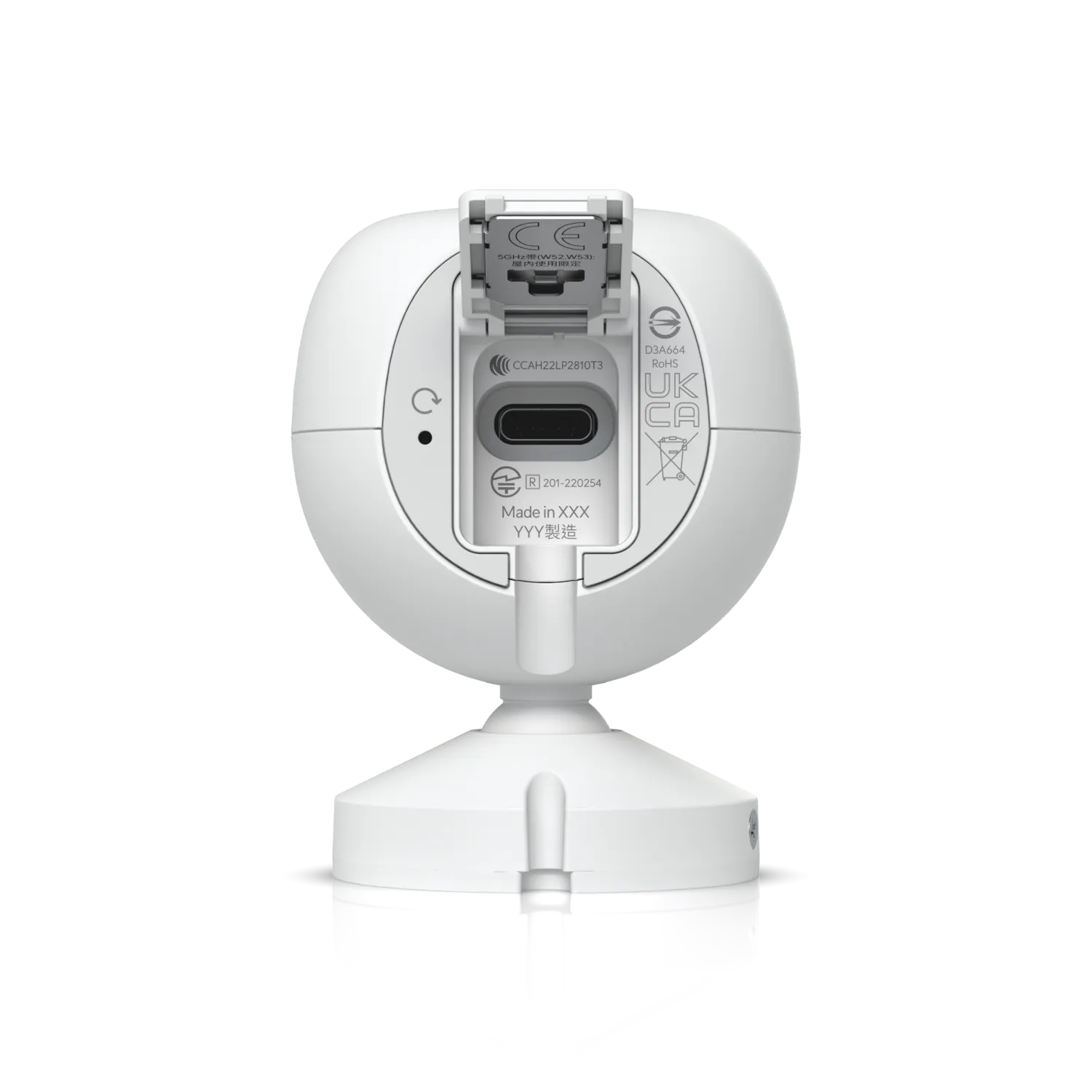 Ubiquiti UVC-G4-INS UniFi G4 Instant Wide-Angle WiFi Camera