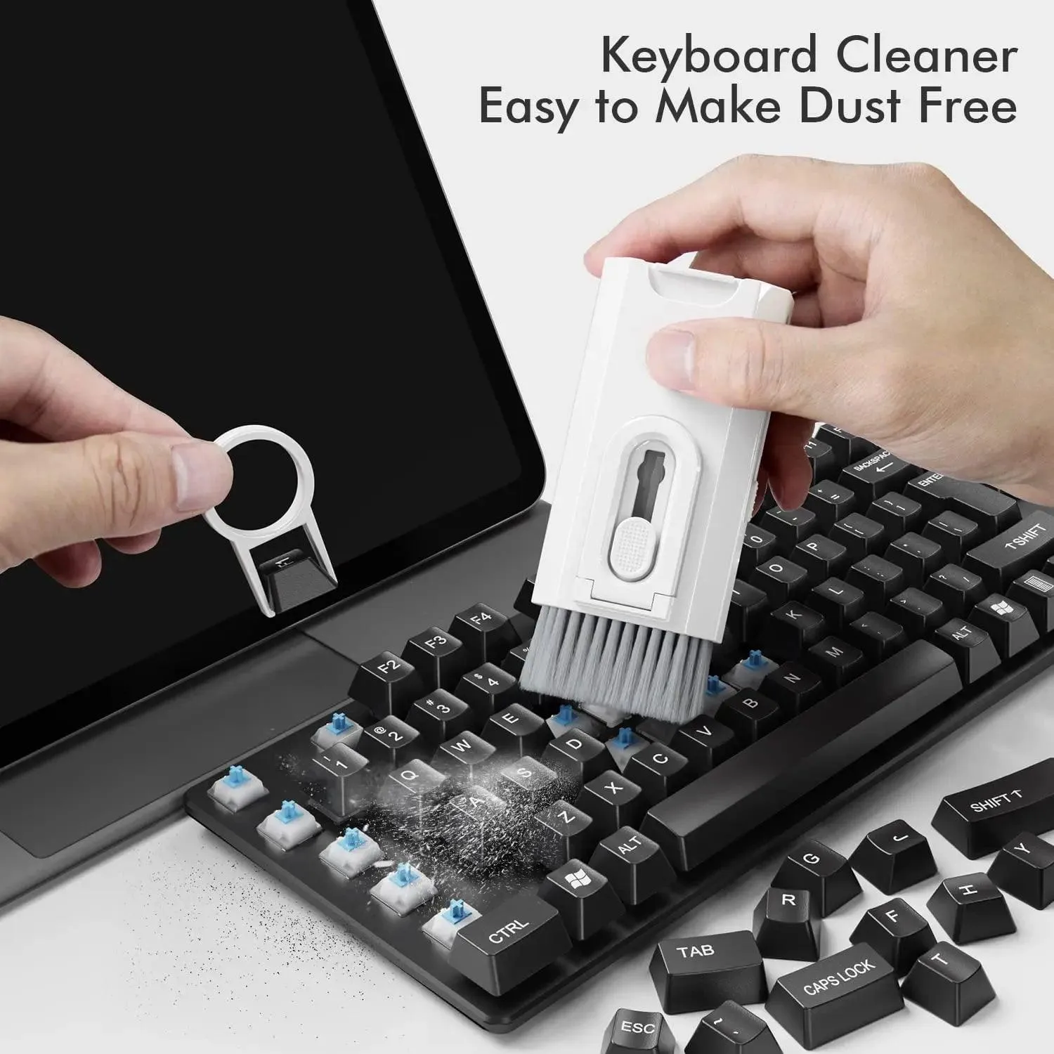 Ultimate Electronics Cleaning Kit: Keyboard, Headphones & Screen Cleaner