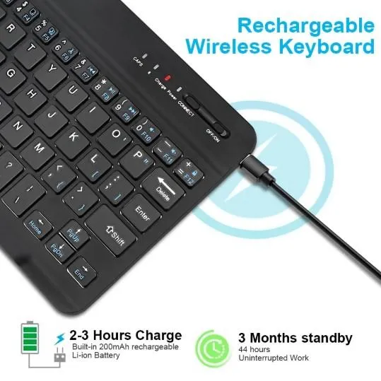 Ultra-Portable Bluetooth Smartphone Keyboard