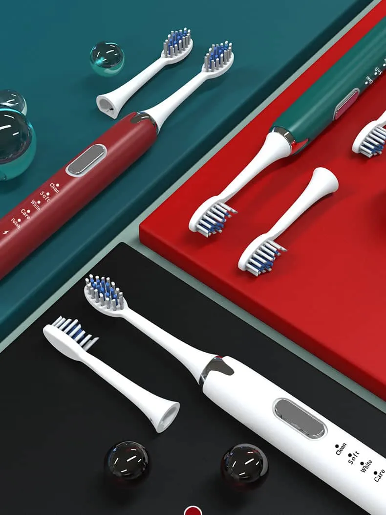 Ultrasonic Sonic Electric Toothbrush USB Rechargeable Tooth Brush