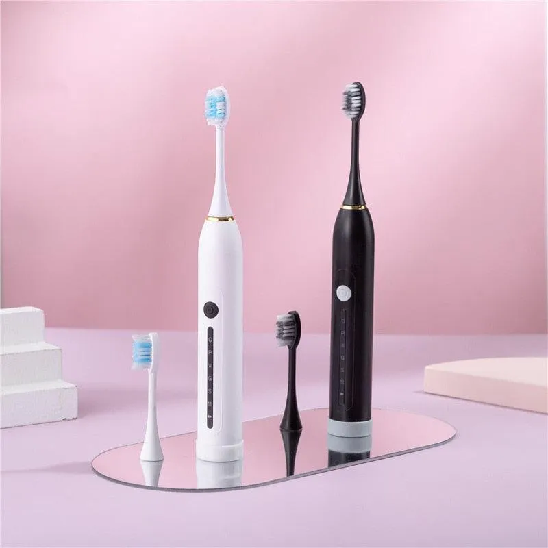 Ultrasonic Sonic Electric Toothbrush USB Smart Teeth Tooth Brush