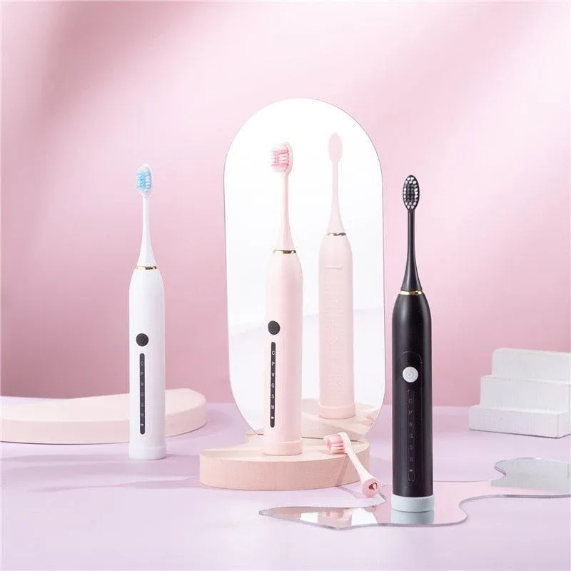 Ultrasonic Sonic Electric Toothbrush USB Smart Teeth Tooth Brush