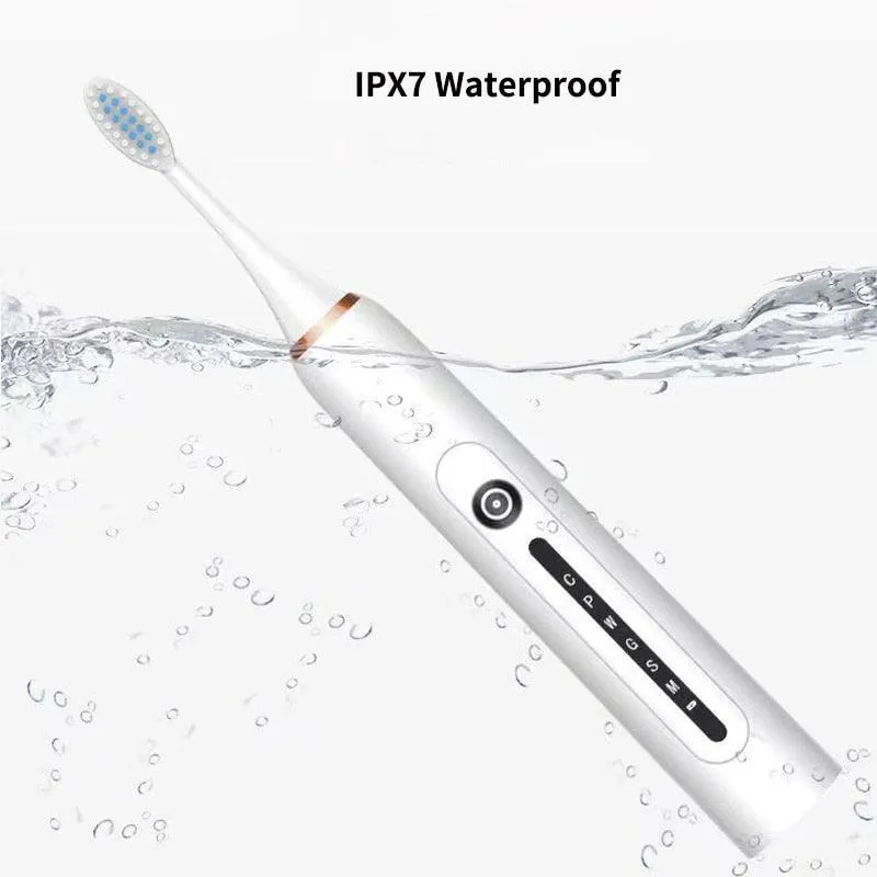 Ultrasonic Sonic Electric Toothbrush USB Smart Teeth Tooth Brush