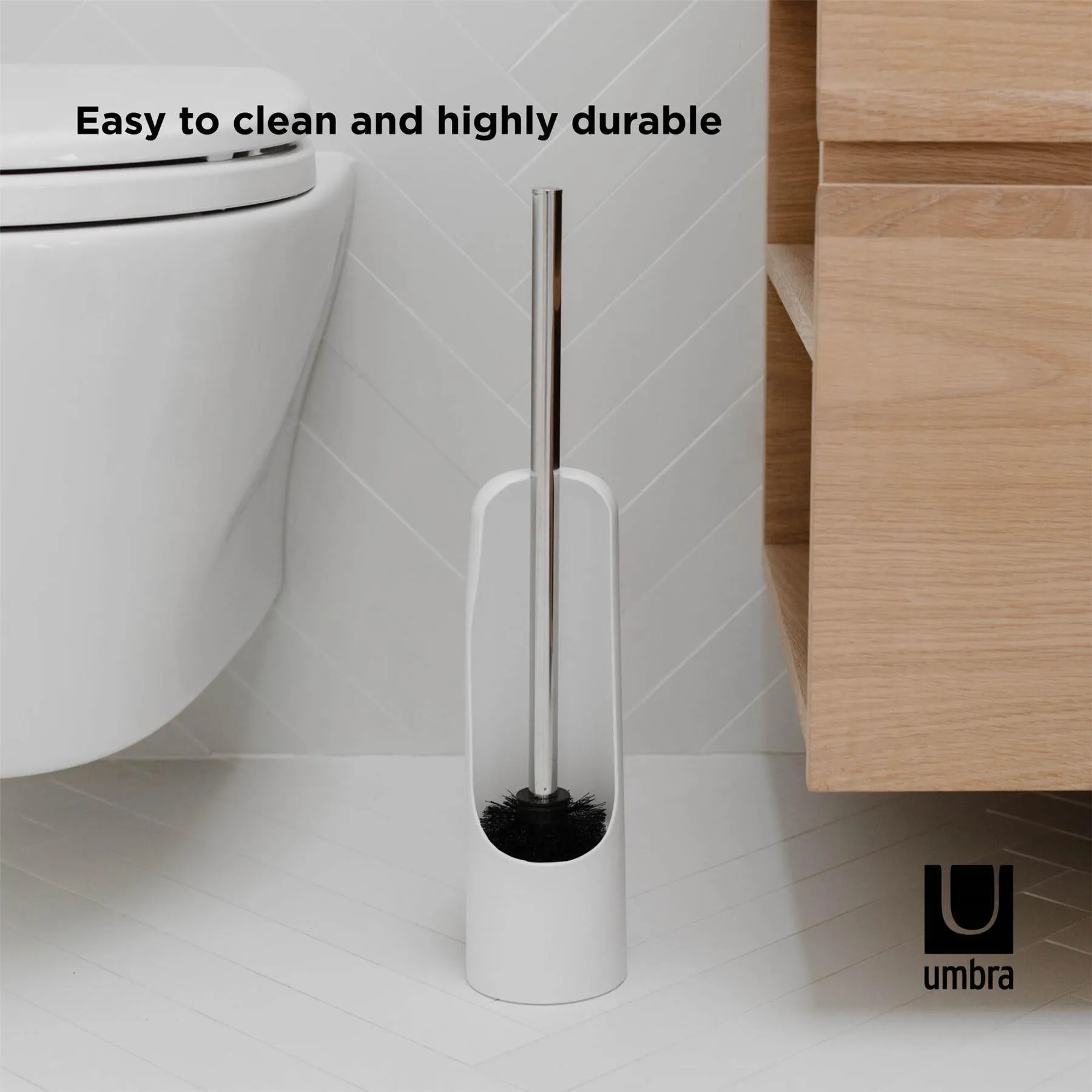 Umbra Touch Compact & Sleek Toilet Brush