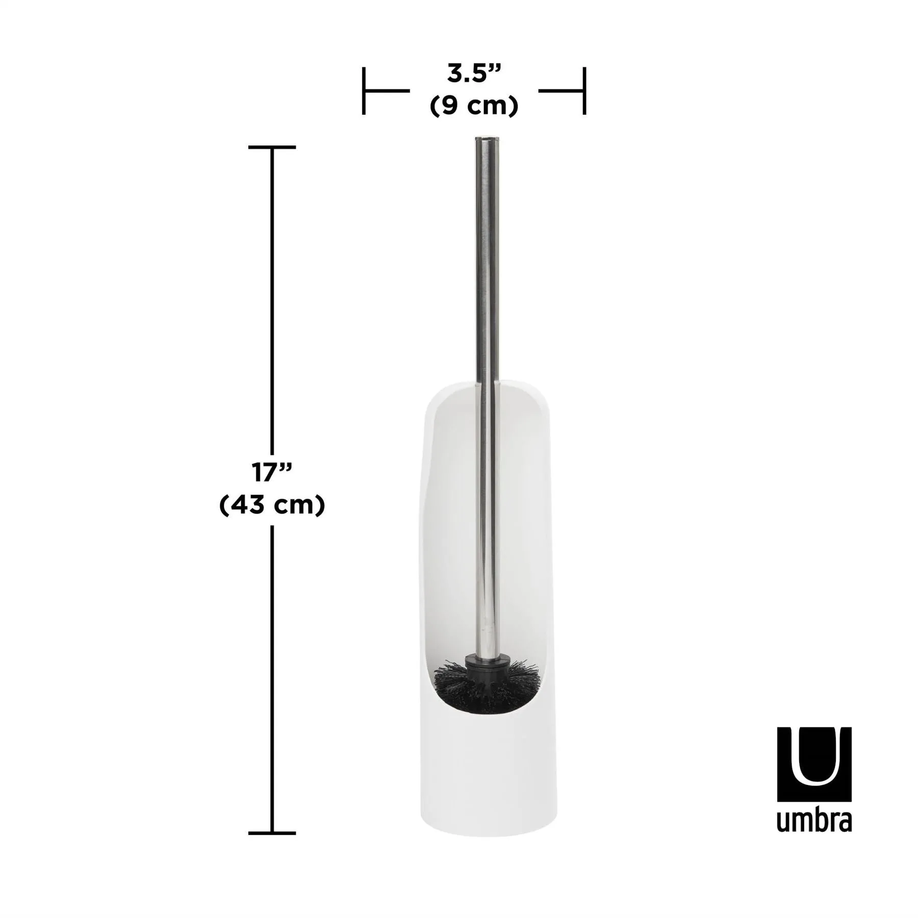 Umbra Touch Compact & Sleek Toilet Brush