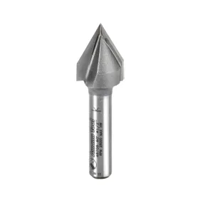 V Groove Router Bit | 60°x 1⁄2 Dia x 5⁄8 x 1⁄4" Shank | 45705 | 738685857052