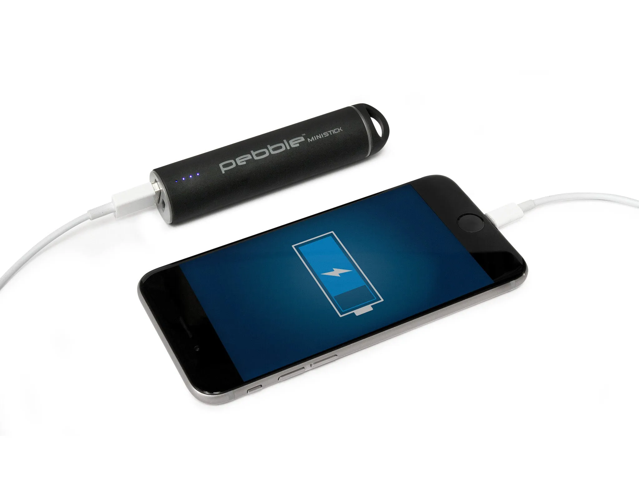 Veho Pebble Ministick 2,200mAh Emergency Portable Rechargeable Power Bank – Black (VPP-102-BL-2200)