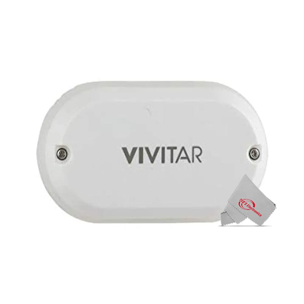 Vivitar WT12 Smart Home WiFi Leak Sensor, Sends Alert Once Water is Detected, Simple Wi-Fi Setup, Individual Tag Settings, Super Low Energy Consumption, Works with iOS and Android Devices, White