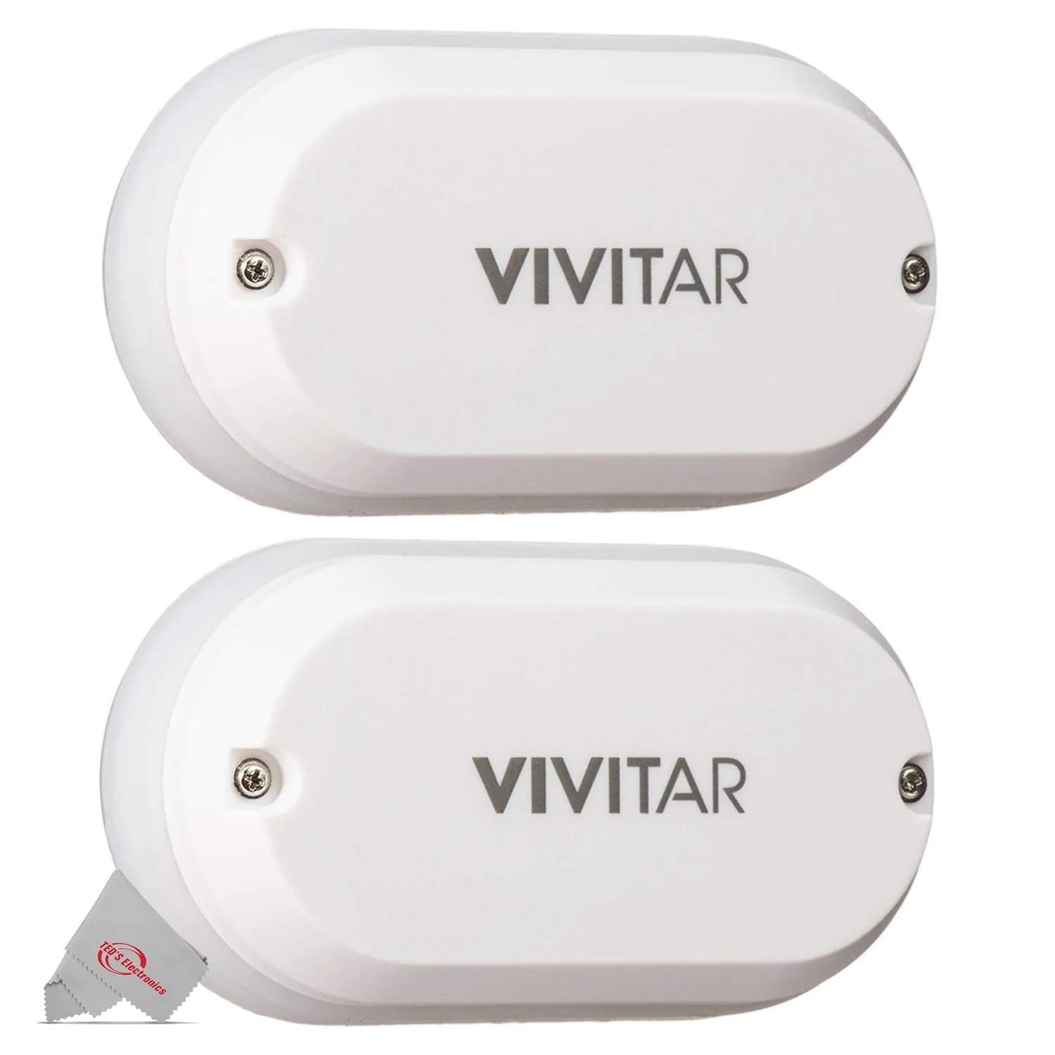 Vivitar WT12 Smart Home WiFi Leak Sensor works with IOS and Android - 2 Units