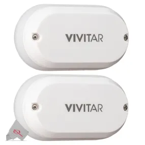 Vivitar WT12 Smart Home WiFi Leak Sensor works with IOS and Android - 2 Units