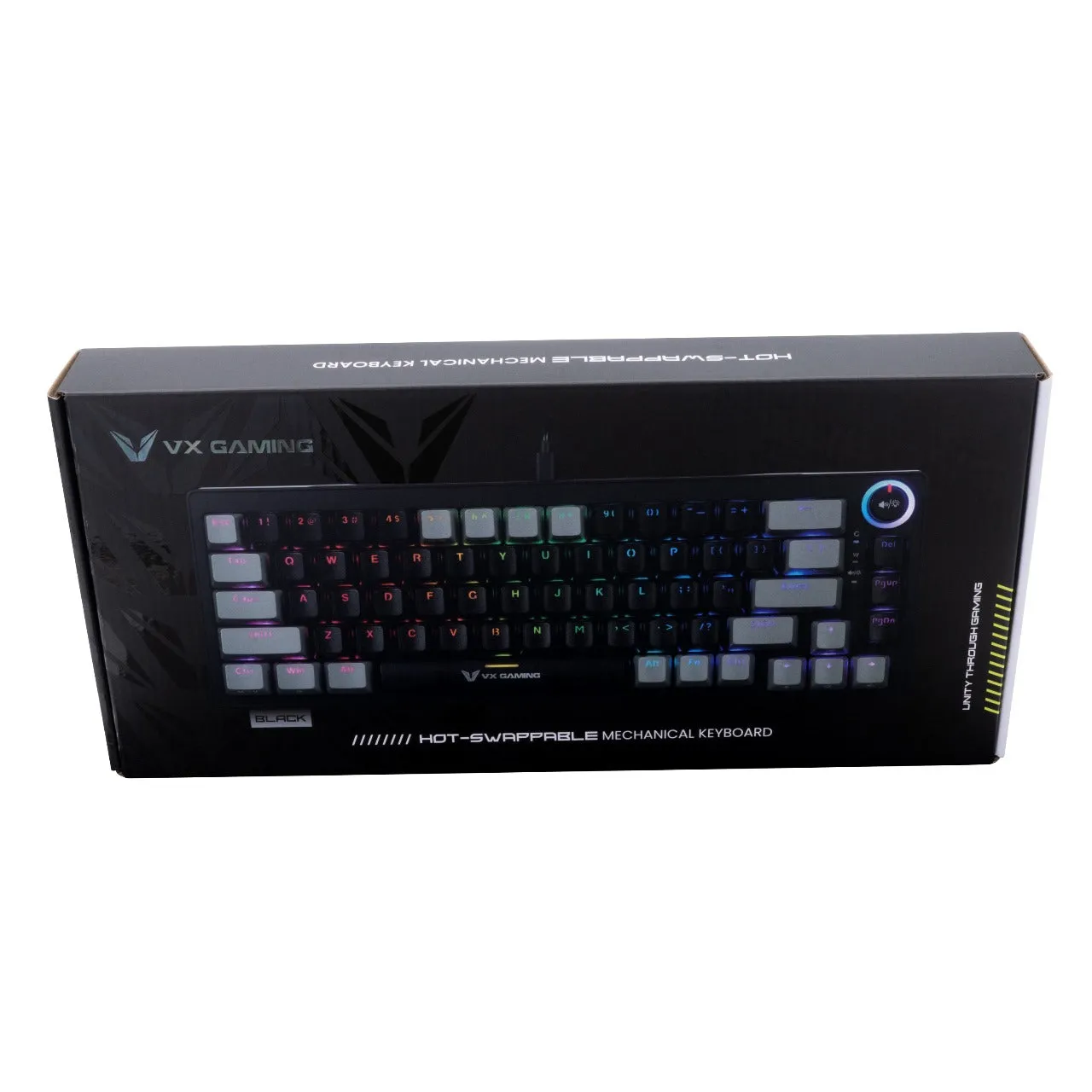 Volkano VX Gaming Sun-Wukon RGB Hot Swappable Mechanical Keyboard