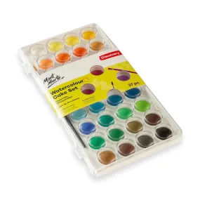 Watercolour Cake Set Discovery 37pc - Mont Marte