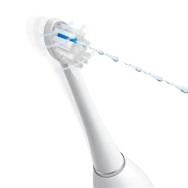 Waterpik Sonic-Fusion 2.0 Professional Flossing Toothbrush 2x High/Low Electric Setting 50/60Hz for Adults (White)