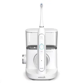 Waterpik Sonic-Fusion 2.0 Professional Flossing Toothbrush 2x High/Low Electric Setting 50/60Hz for Adults (White)