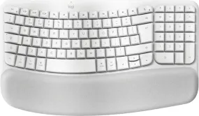 Wave Keys Wless Keyboard Wht Uk