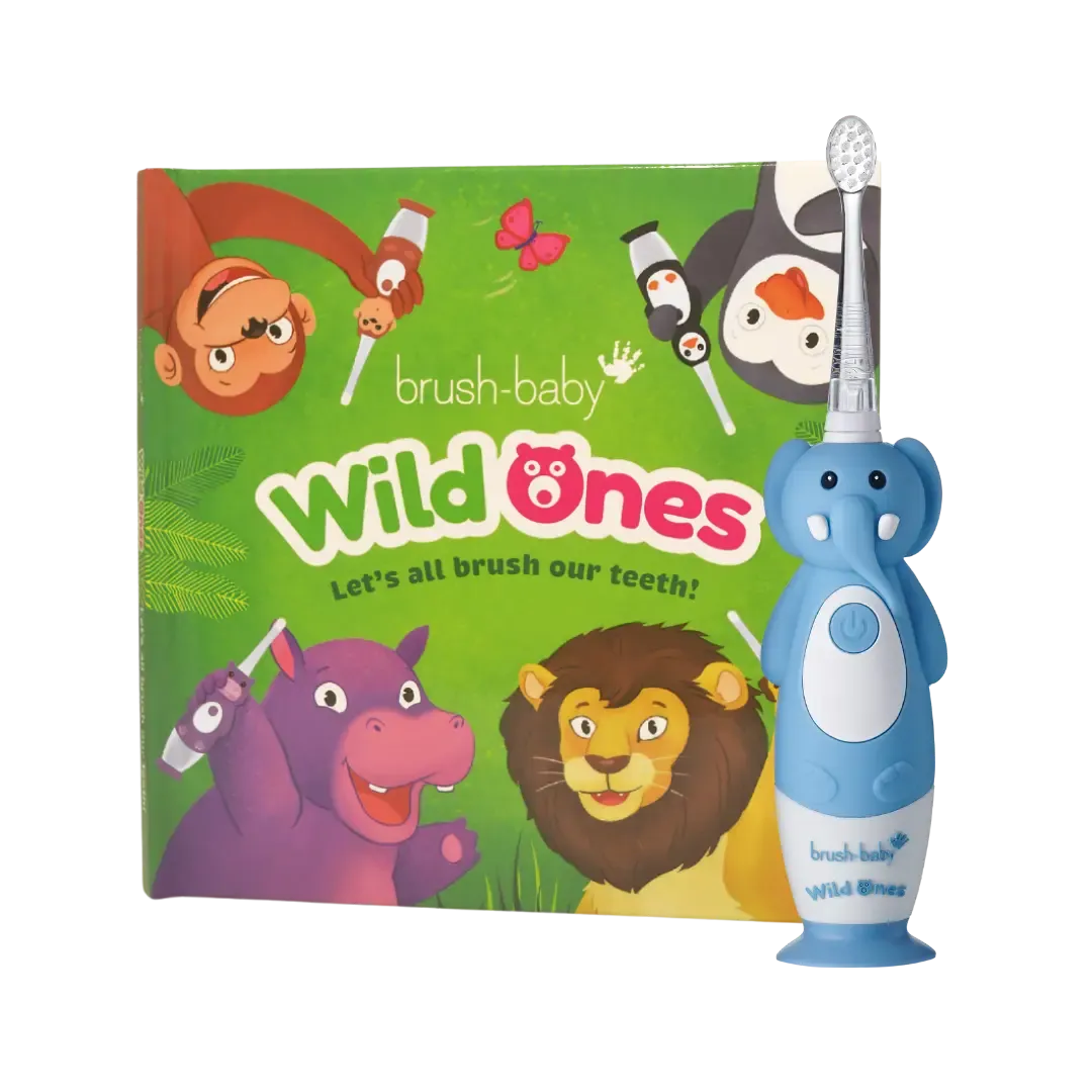 WildOnes™ Elephant Kids Rechargeable Toothbrush Gift Set