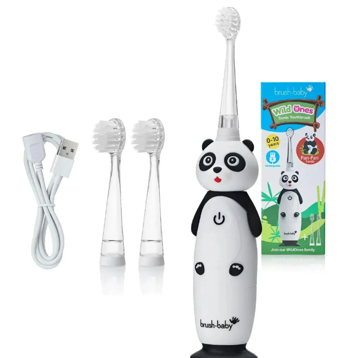 WildOnes™ Panda Kids Electric Rechargeable Toothbrush